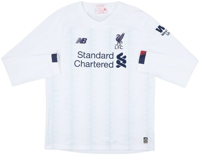 2019-20 Liverpool Away L/S Shirt M.Salah #11 - 10/10 - (L)