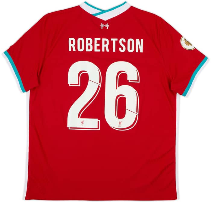 2021-22 Liverpool Authentic Home Shirt Robertson #26 - 6/10 - (XL)