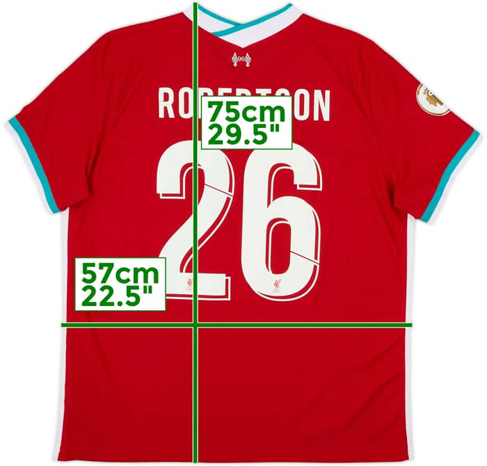 2021-22 Liverpool Authentic Home Shirt Robertson #26 - 6/10 - (XL)