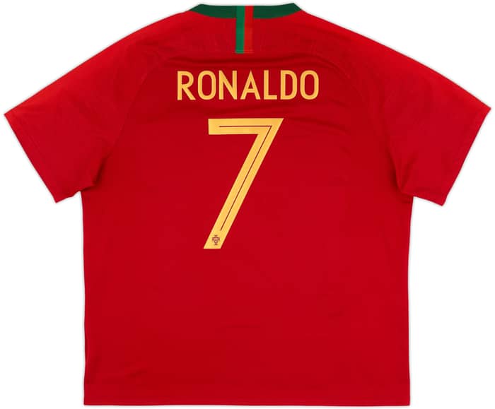 2018-19 Portugal Home Shirt Ronaldo #7 - 5/10 - (XXL)