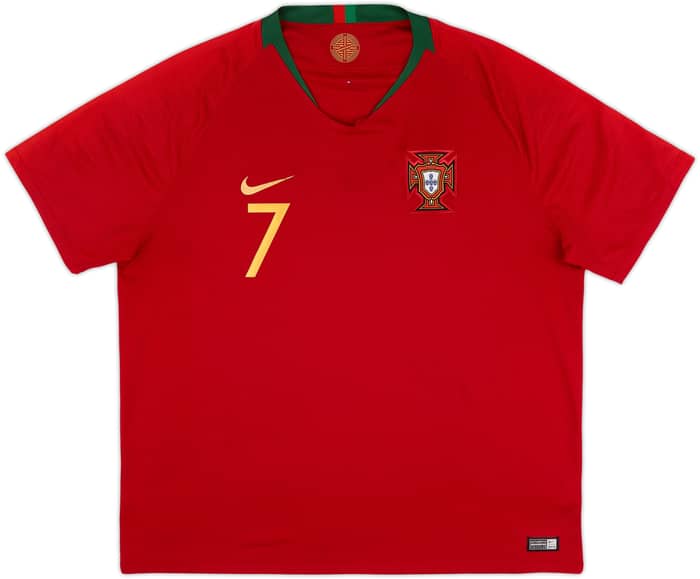 2018-19 Portugal Home Shirt Ronaldo #7 - 5/10 - (XXL)