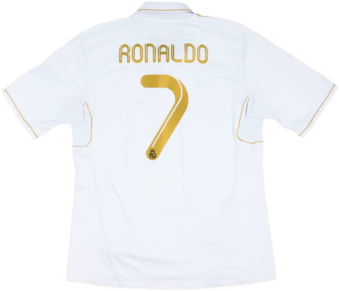 2011-12 Real Madrid Home Shirt Ronaldo #7 - 6/10 - (XL)
