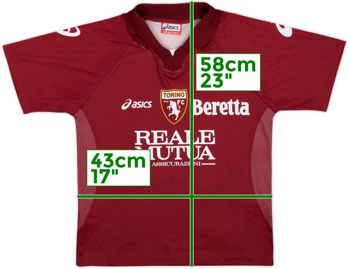 Camiseta de local del Torino 2006-07 - 9/10 - (Niños S)