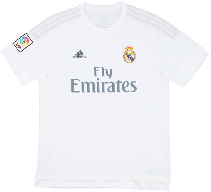 2015-16 Real Madrid Home Shirt Ronaldo #7 - 7/10 - (L)