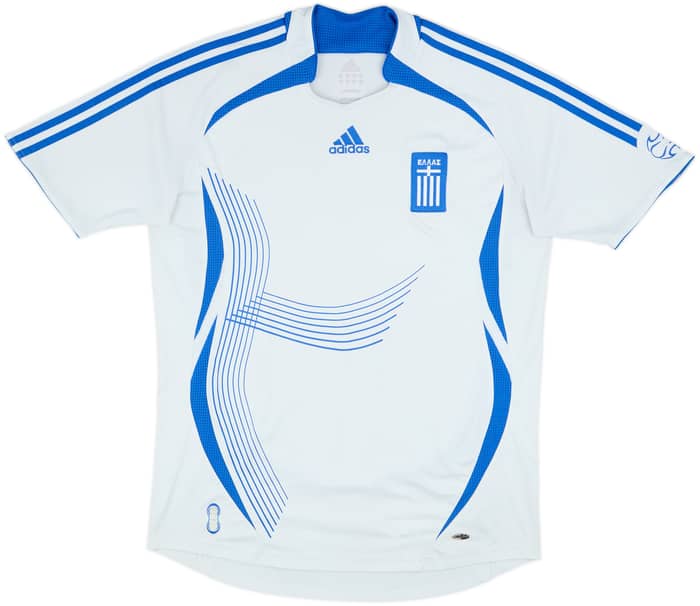 2006-08 Grecia Camiseta Visitante - 6/10 - (M)