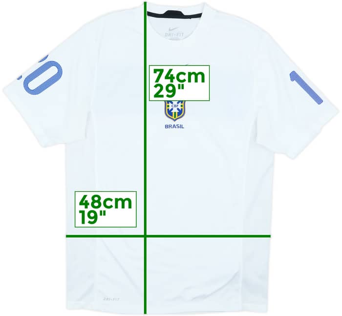 2010-12 Brazil Nike Training Shirt - 7/10 - (M)