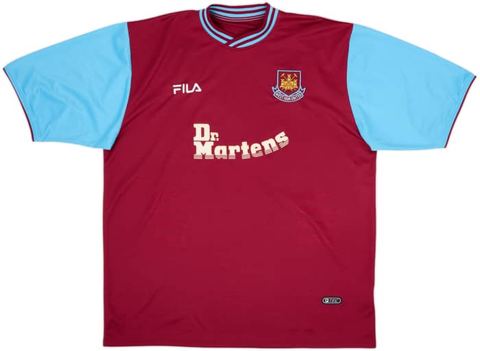 2001-03 West Ham Home Shirt Di Canio #10 - 8/10 - (XXL)