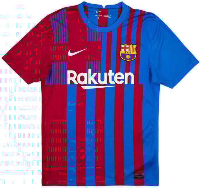 2021-22 Barcelona Home Shirt Gavi #30 - 8/10 - (S)