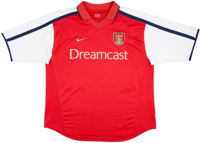 2000-02 Arsenal Home Shirt Henry #14 - 8/10 - (XL)