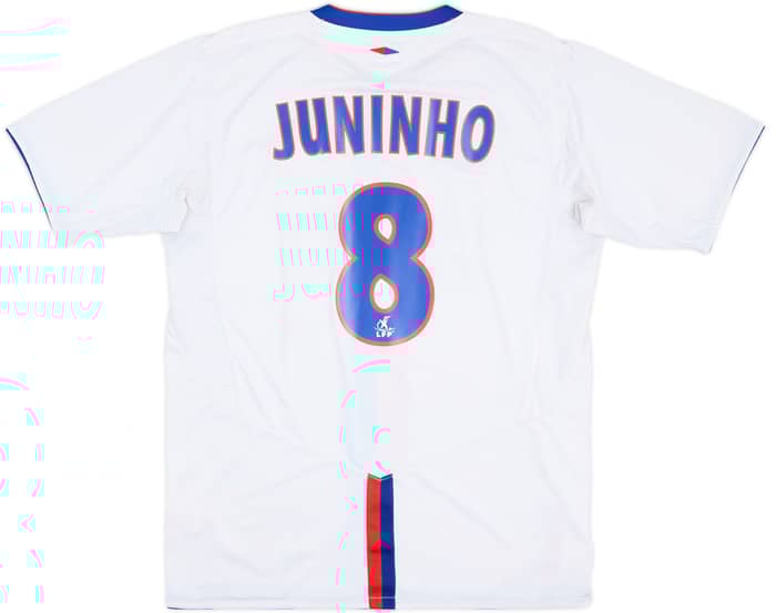 2004-05 Lyon Home Shirt Juninho #8 - 7/10 - (L)