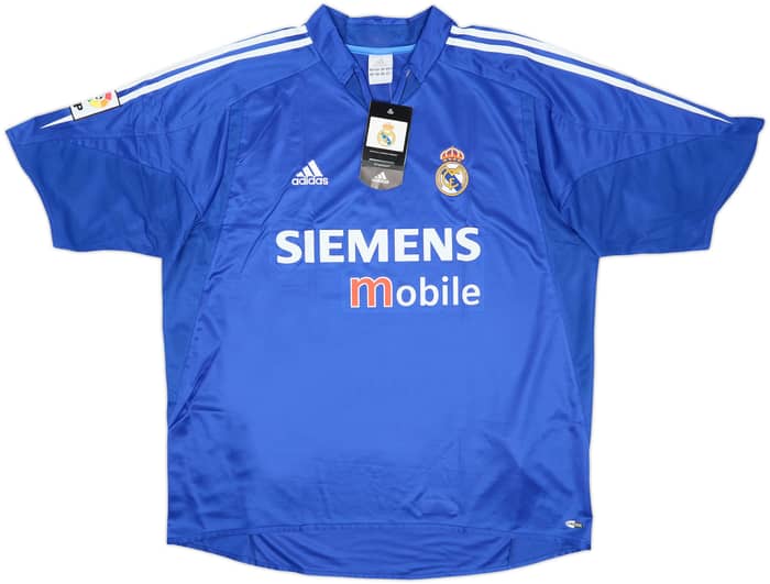 2004-05 Real Madrid Third Shirt Zidane #5 (XL)