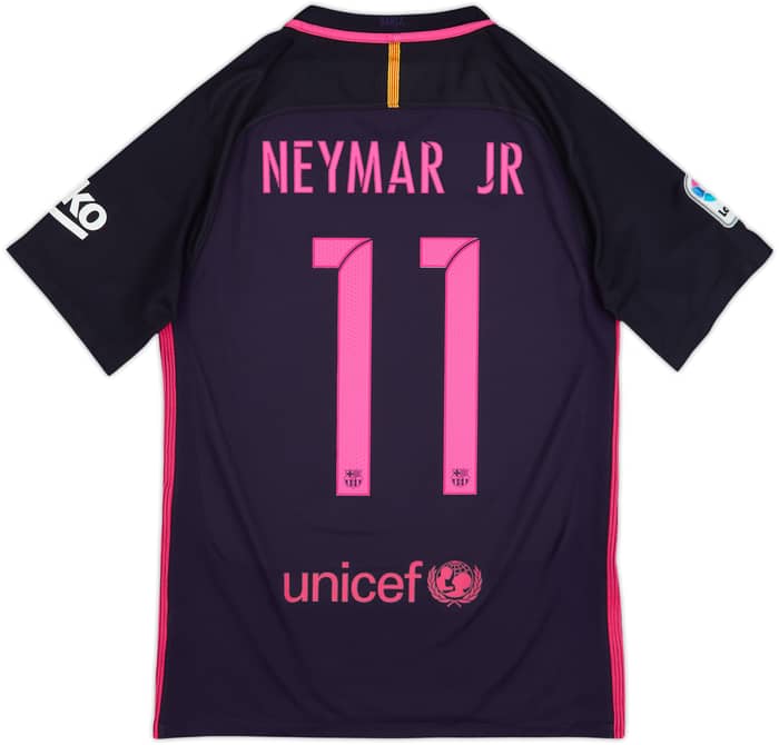 2016-17 Barcelona Away Shirt Neymar Jr #11 - 9/10 - (S)
