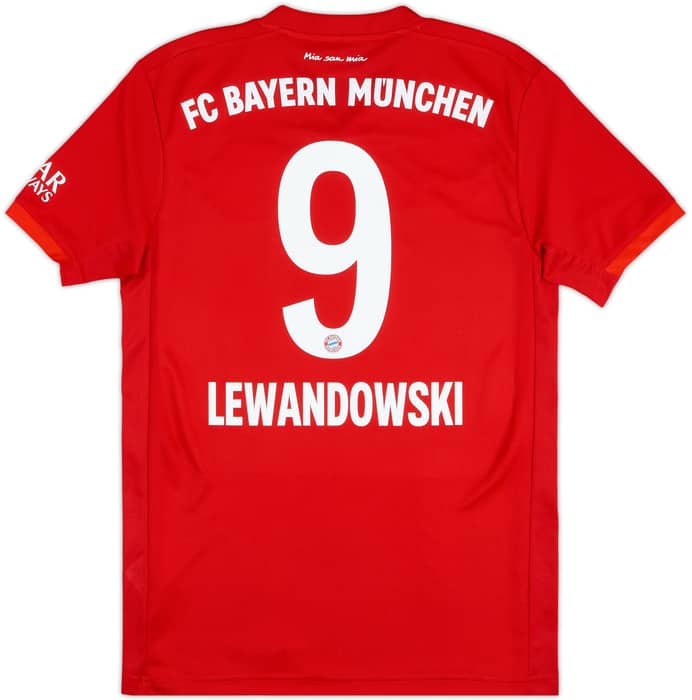 2019-20 Bayern Munich Home Shirt Lewandowski #9 - 10/10 - (S)