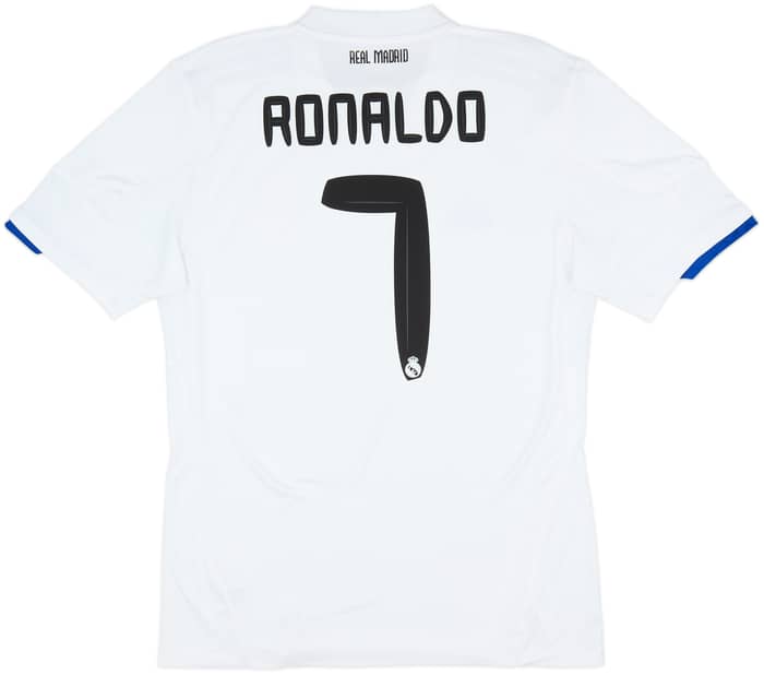 2010-11 Real Madrid Home Shirt Ronaldo #7 - 6/10 - (L)