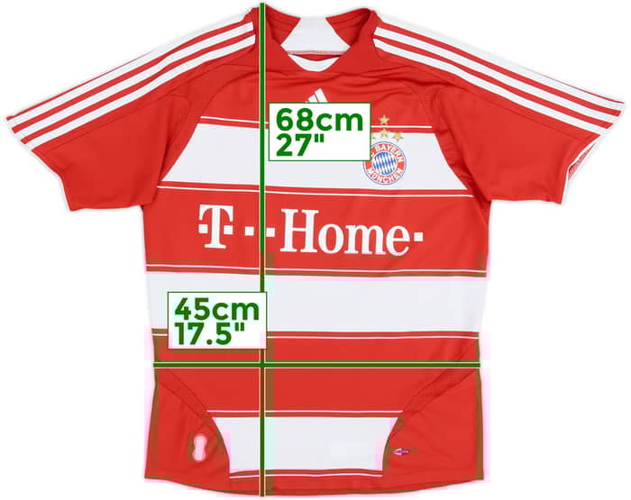 2008-09 Bayern Munich Home Shirt - 6/10 - (XL.Boys)