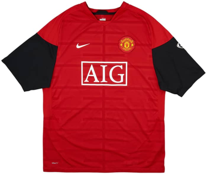 2009-10 Manchester United NIke Training Shirt - 10/10 - (XL)