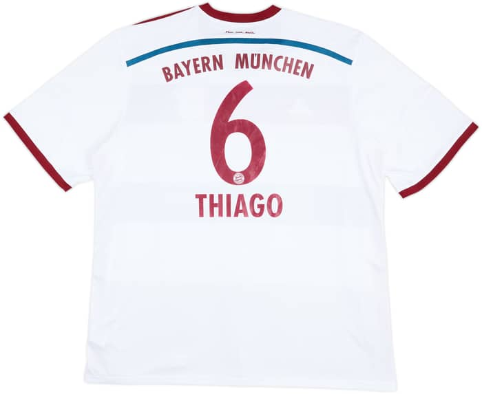 2014-15 Bayern Munich Away Shirt Thiago #6 - 6/10 - (3XL)