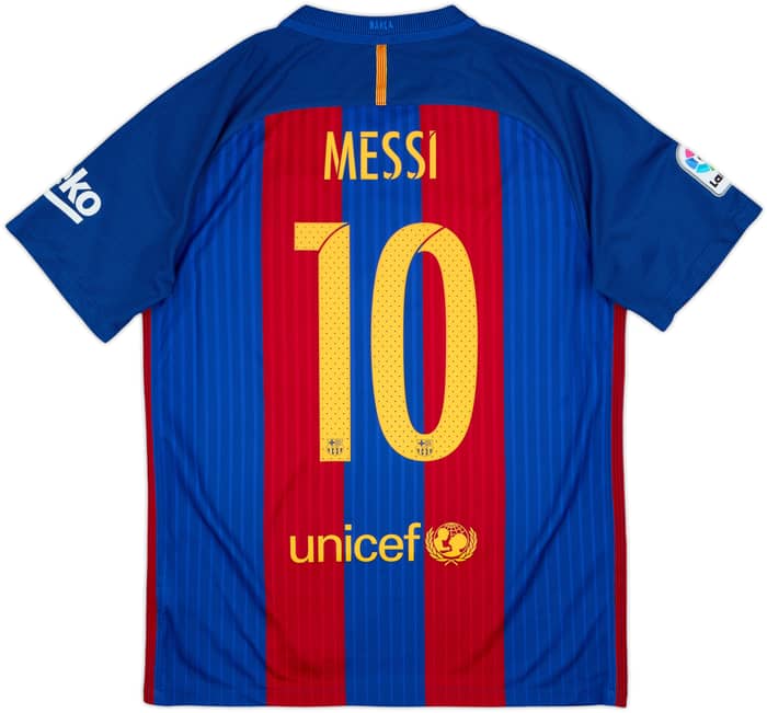 2016-17 Barcelona Local Camiseta Messi #10 - 8/10 - (M)