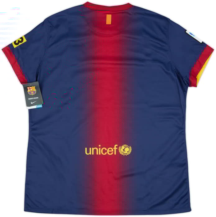 2012-13 Barcelona Home Shirt (Women's XL)