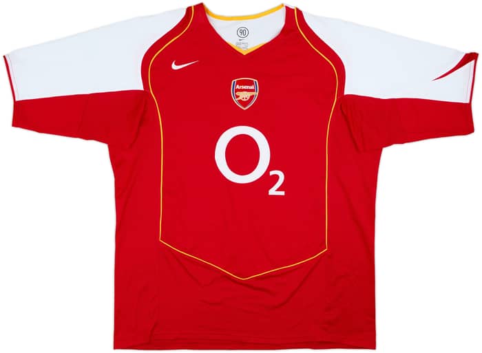 2004-05 Arsenal Home Shirt Vieira #4 - 10/10 - (XXL)