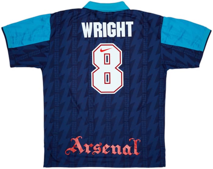 1994-95 Arsenal Away Shirt Wright #8 - 8/10 - (XXL)