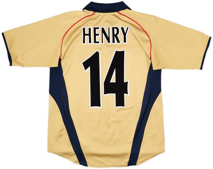 2001-02 Arsenal Away Shirt Henry #14 - 8/10 - (S)