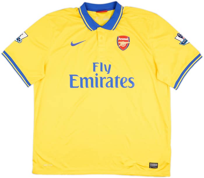2013-14 Arsenal Away Shirt Ozil #11 - 8/10 - (XXL)