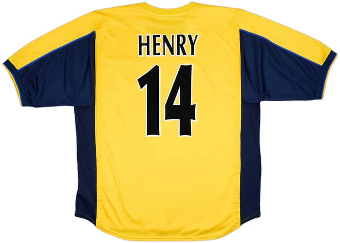 1999-01 Arsenal Away Shirt Henry #14 - 7/10 - (XXL)