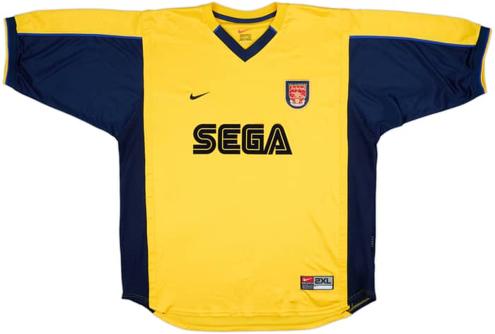 1999-01 Arsenal Away Shirt Henry #14 - 7/10 - (XXL)