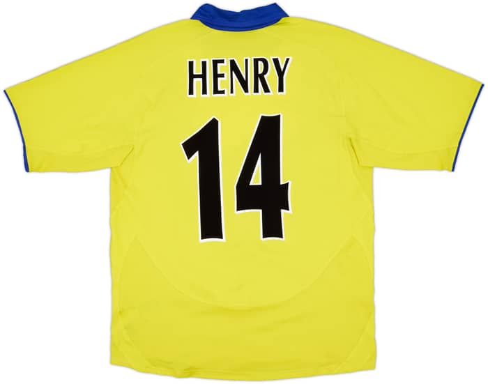 2003-05 Arsenal Away Shirt Henry #14 - 8/10 - (M)