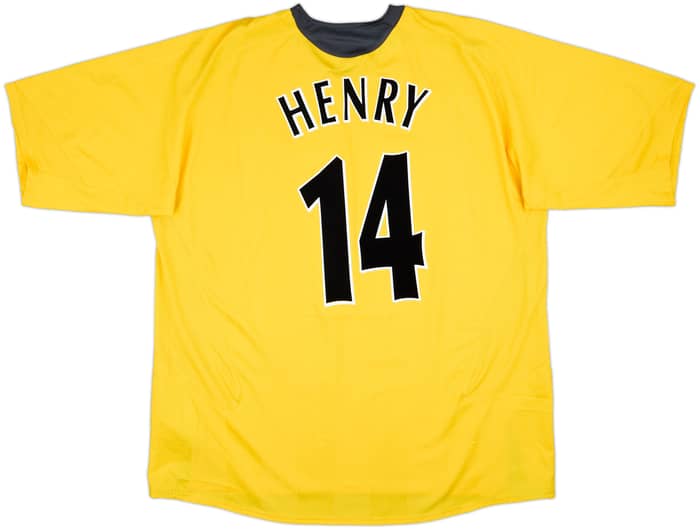 2005-06 Arsenal Away Shirt Henry #14 - 8/10 - (3XL)