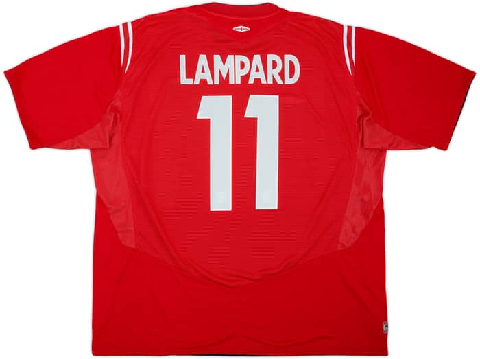 2004-06 England Away Shirt Lampard #11 - 10/10 - (3XL)
