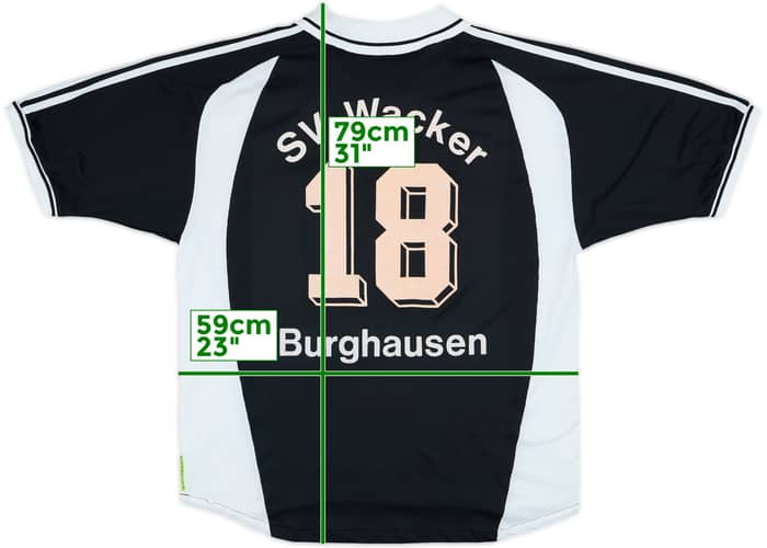 2000-01 adidas Player Issue Template Shirt #18 - 8/10 - (XL)