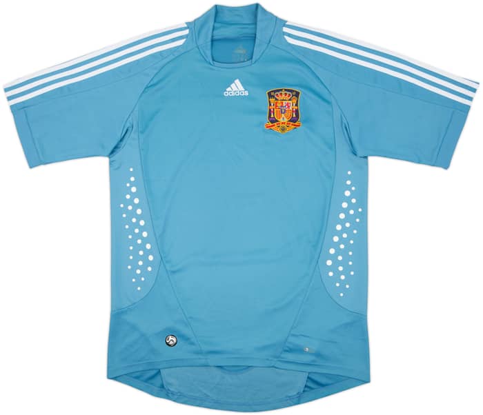 2008-10 Spain GK S/S Shirt - 8/10 - (L)