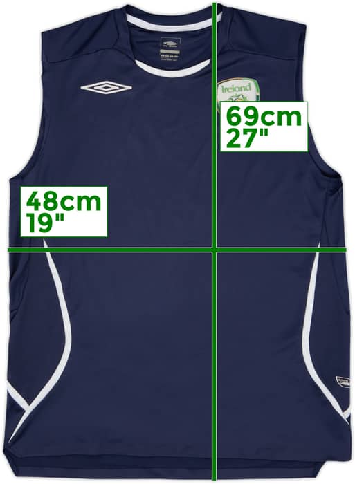 2006-08 Ireland Umbro Training Vest - 7/10 - (L)