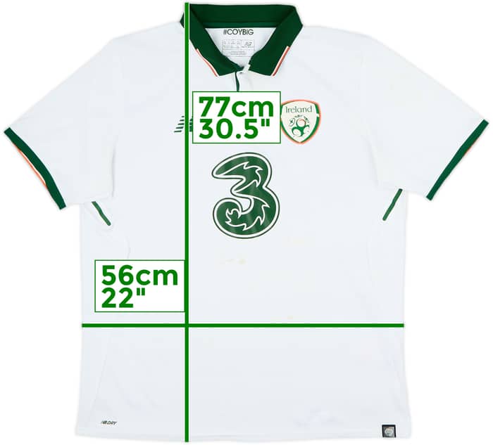 2017-18 Ireland Away Shirt - 7/10 - (XL)