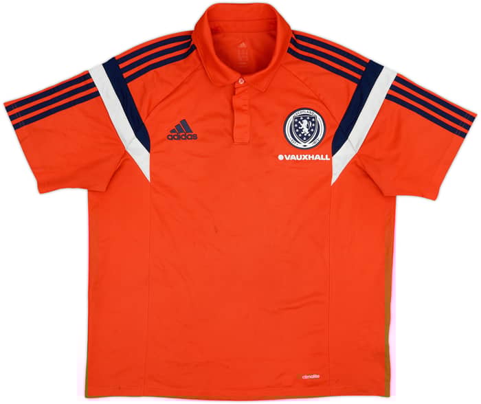 2013-14 Scotland adidas Polo Shirt - 8/10 - (XL)