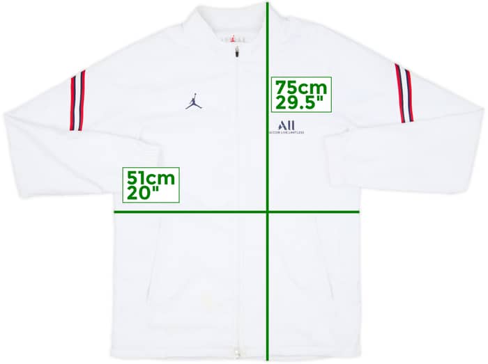 2021-22 Paris Saint-Germain Nike Track Jacket - 4/10 - (M)