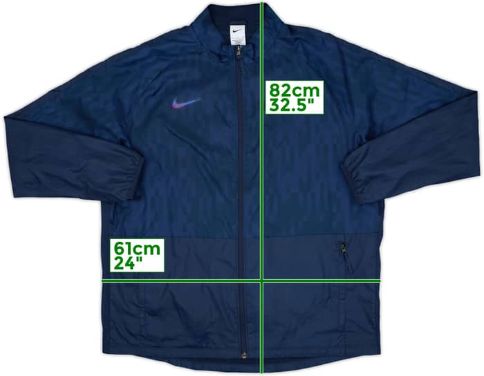 2022-23 Barcelona Nike Track Jacket - 7/10 - (XL)