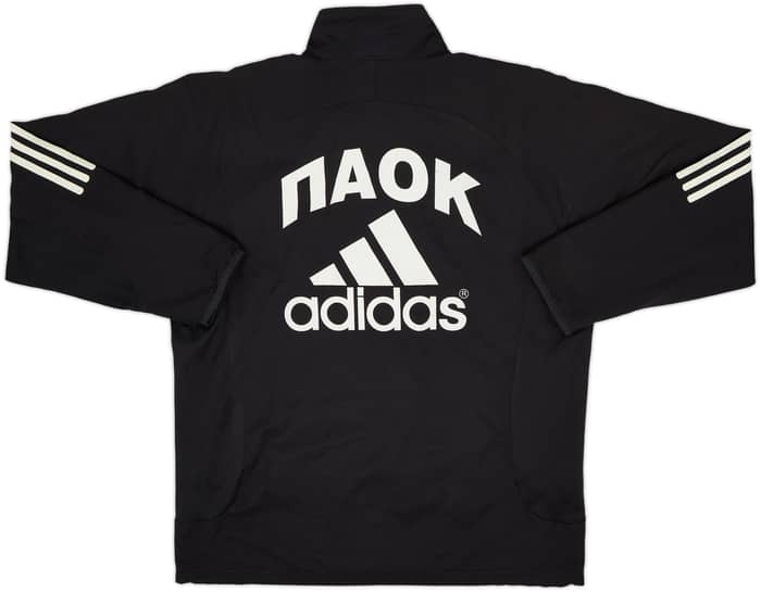 2001-02 PAOK adidas Track Jacket - 8/10 - (S)