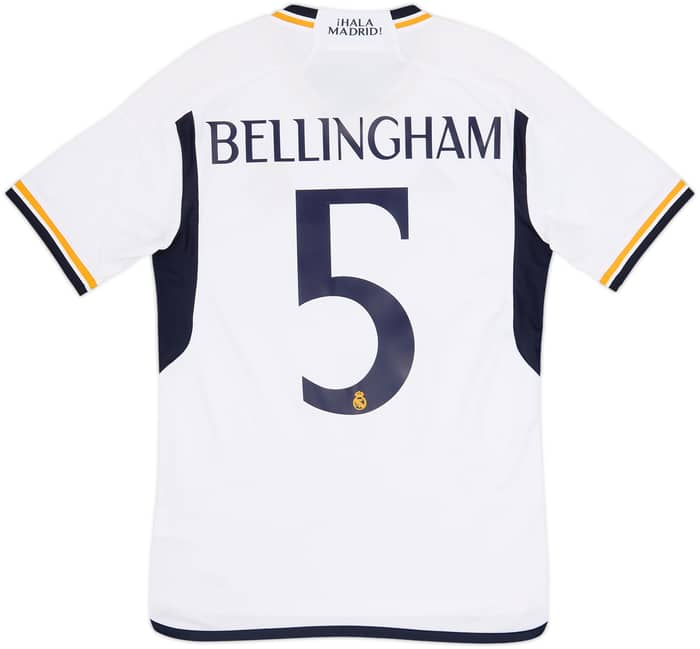 2023-24 Real Madrid Home Shirt Bellingham #5 - 10/10 - (S)