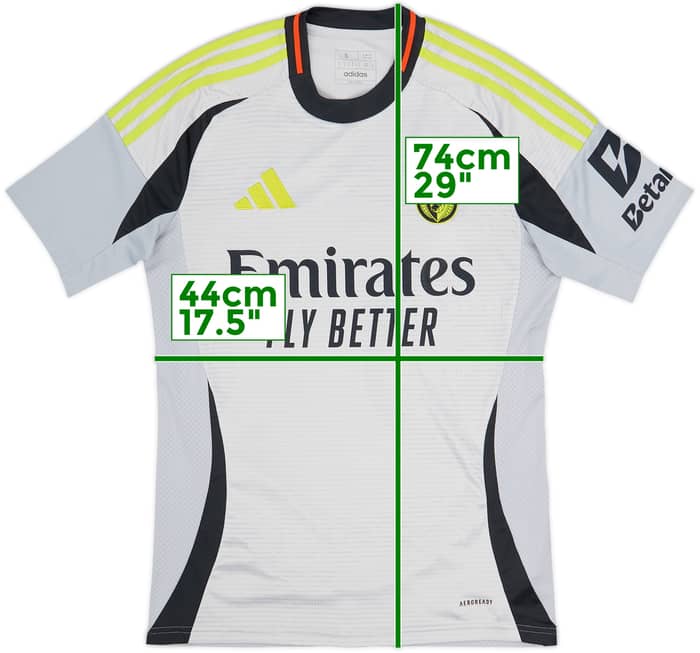 2024-25 Benfica Third Shirt - 8/10 - (S)
