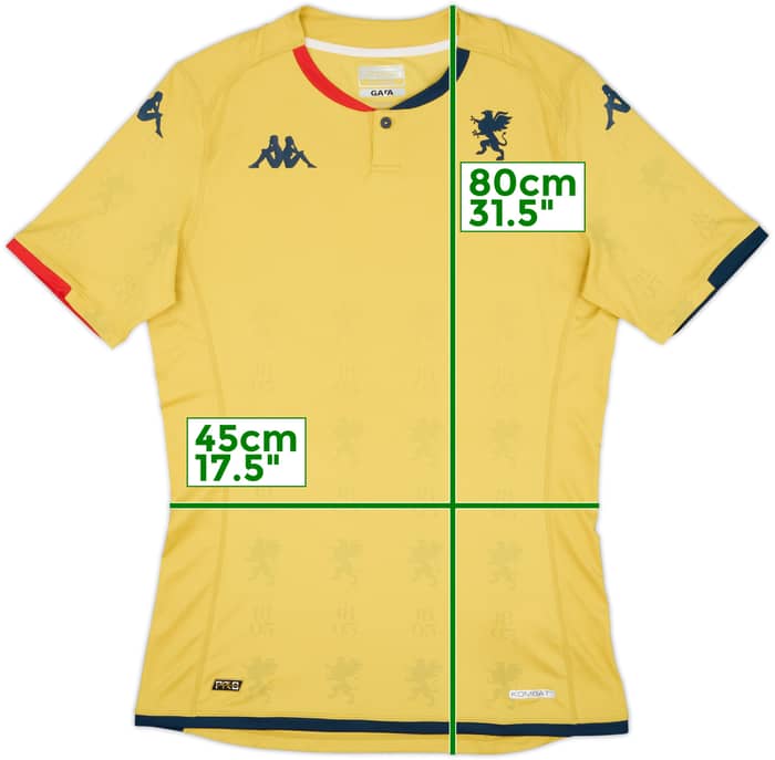 2023-24 Genoa Authentic Third Shirt - 10/10 - (XL)