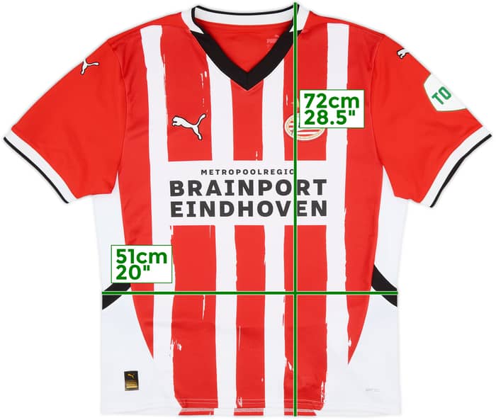 Camiseta de local del PSV 2024-25 - 8/10 - (L)