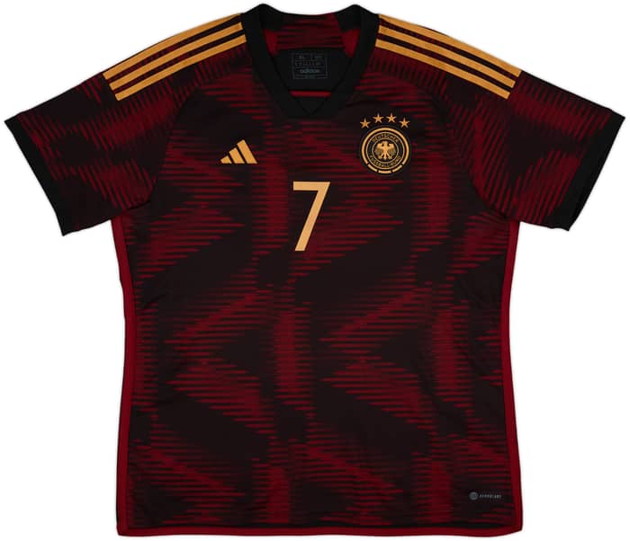 2022-23 Germany Away Shirt Havertz #7 - 10/10 - (XL)
