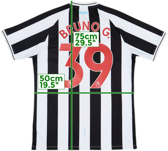 2022-23 Newcastle Home Shirt Bruno G.#39 - 8/10 - (L)