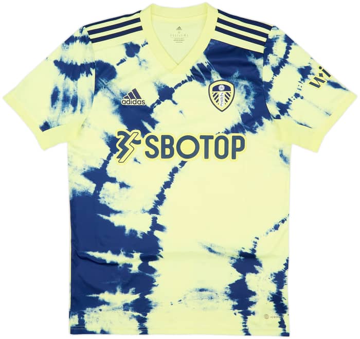 2022-23 Leeds Away Shirt Aaronson #7 - 9/10 - (M)
