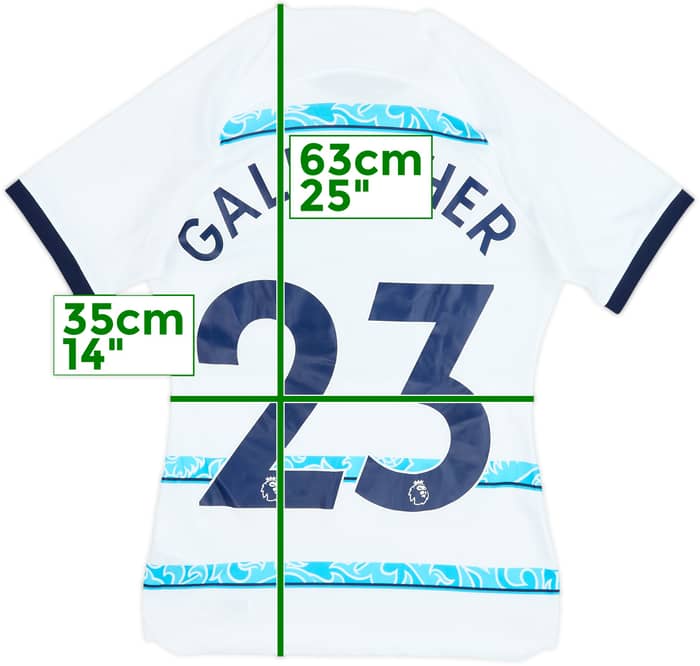 2022-23 Chelsea Away Shirt Gallagher #23 - 6/10 - (Women's XS)