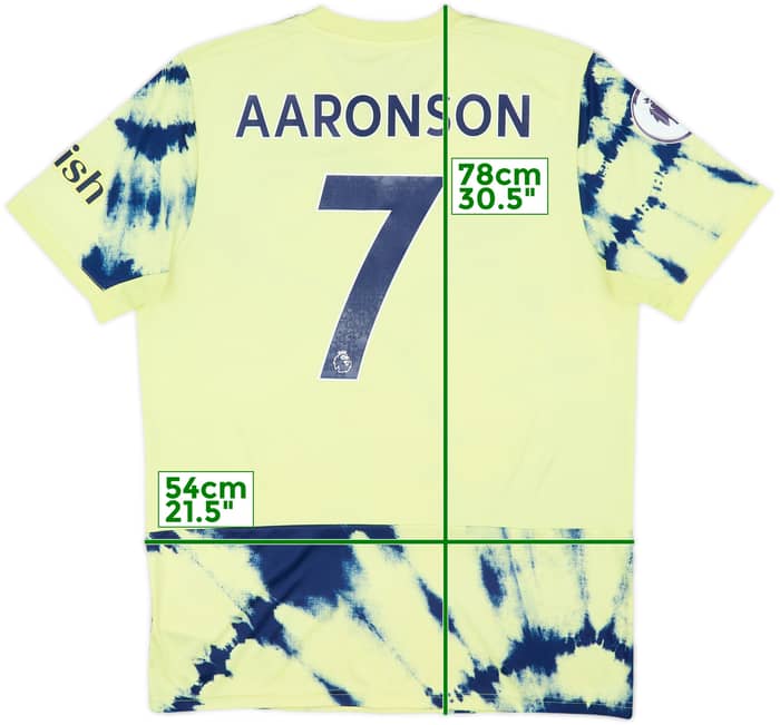 2022-23 Leeds Away Shirt Aaronson #7 - 8/10 - (L)