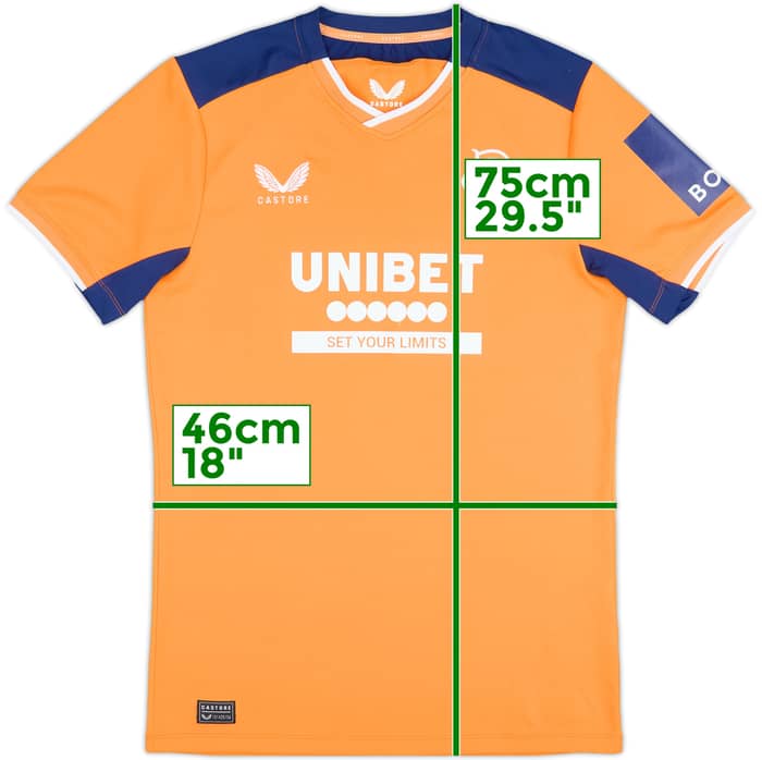 2022-23 Rangers Third Shirt - 9/10 - (S)